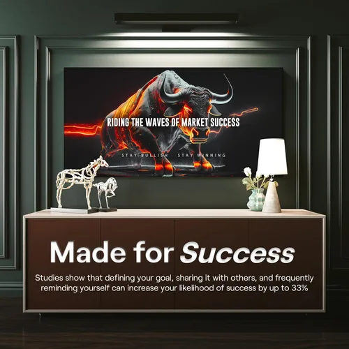 Miniatura 6 de Arte de pared motivacional, obra de arte inspiradora, decoración de pared motivacional para oficina, impresiones de empresarios, pintura