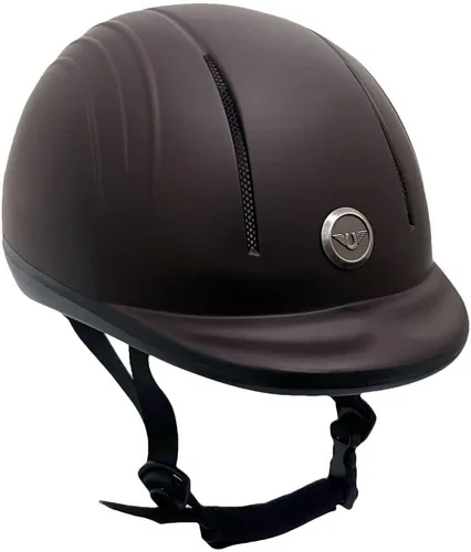 Miniatura 14 de Casco de equitación TuffRider básico para principiantes Cómodo equipo de protección para la cabeza ecuestre - Certificado SEI Blanco