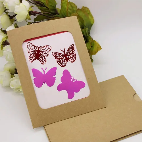 Miniatura 4 de 4 troqueles de corte de mariposa 3D de metal, mariposas 3D, plantillas en relieve, plantillas para hacer tarjetas, manualidades, álbumes de recortes