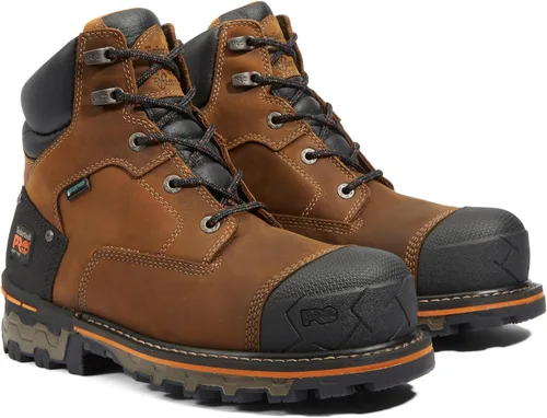Miniatura 2 de Timberland PRO Botas de trabajo industriales Boondock Soft Toe WP de 6 pulgadas para hombre