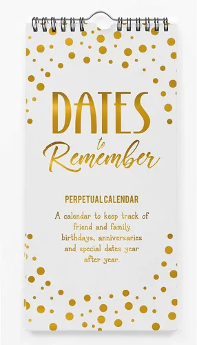 Miniatura 13 de Calendario perpetuo de pájaros y hojas tropicales para colgar en la pared, aniversario, recordatorio de eventos especiales, calendario con impresión