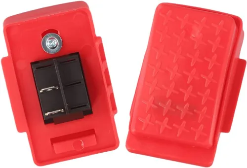 Miniatura 22 de 3 piezas Interruptor de engranajes de 31x25mm de 6 pines 6V/12V Interruptor de palanca de avance, parada, marcha atrás para juguetes eléctricos