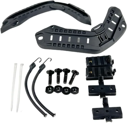 Miniatura 5 de ATAIRSOFT Kit de montaje en riel para casco rápido, guía de riel lateral del casco con tornillos de montaje de cordón