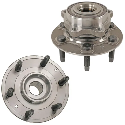 Miniatura 26 de Detroit Axle - 2.2L Bujes de rodamiento de rueda delanteros de 2 piezas para Honda Accord 90-97, 97 Acura CL, 2 rodamientos de ruedas y conjunto