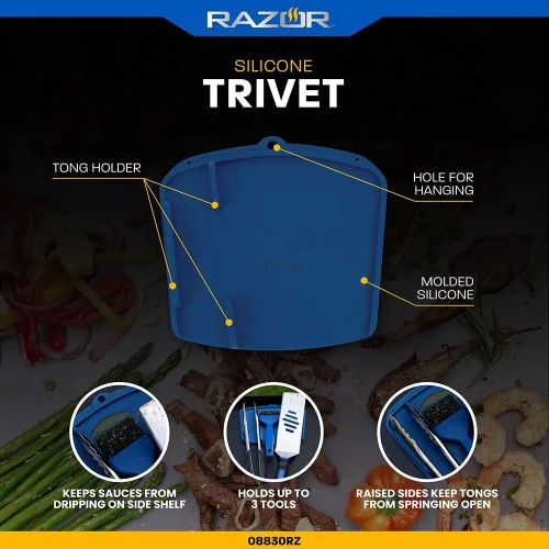 Miniatura 2 de Salvamanteles de silicona Razor