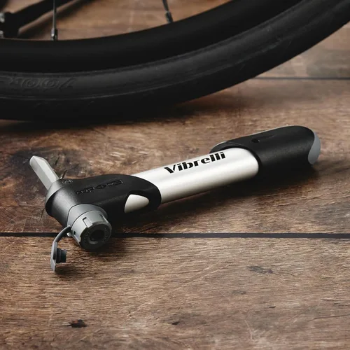Miniatura 5 de Vibrelli Mini Bike Pump - Presta & Schrader Bicycle Pump - 120 PSI Tire Pump for Road & MTB - No Valve Changing Needed