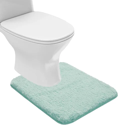 Miniatura 59 de Suchtale - Alfombra de baño antideslizante, tapete de baño de microfibra suave, absorbente de agua, peluda, lavable a máquina, para regadera, 16 x