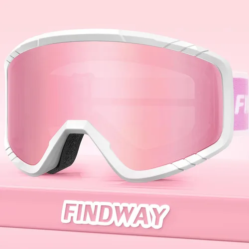 Miniatura 8 de findway - Gafas de esquí para niños, OTG, antiempañantes, para usar sobre lentes, gafas de nieve y snowboard para niños y niñas
