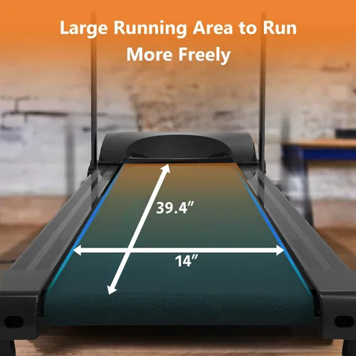 Miniatura 5 de Yangming Caminadora plegable 2 en 1, caminadora de 3.5 HP para debajo del escritorio, sin instalación, cinta de correr plegable compacta