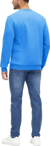 Miniatura 3 de MAGCOMSEN Sudadera de cuello redondo para hombre de manga larga casual cálida de forro polar