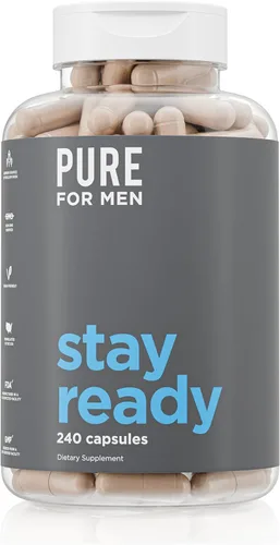 Miniatura 8 de Pure for Men Suplemento de Fibra Vegano Original Cleanliness Stay Ready Ayuda a Promover la Regularidad Digestiva Cáscara de Psyllium, Aloe