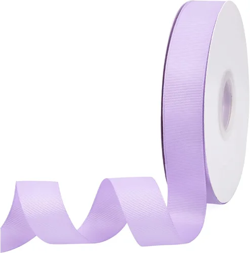 Miniatura 119 de Cinta de grogrén de doble cara de color liso azul bebé de 1-1/2 pulgadas x 50 yardas para envolver regalos, bodas, fiestas, manualidades, lazos