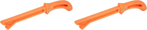 POWERTEC 71029 Palo de empuje magnético para sierra de mesa, mesa de enrutador, aplicaciones de junta, diseño ergonómico de 11.5 pulgadas con imanes