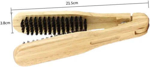 Miniatura 9 de 2 peines alisadores de cabello para mujer, pinza para el cabello, cepillo para enderezar el cabello, cepillo para enderezar el cabello, peine