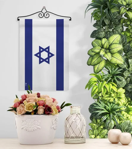 Miniatura 3 de Bandera de Israel Bandera de Israel Decoración de la Habitación Pequeña Decoración de la Tumba Interior Banner de Patio Exterior Casa Colgante