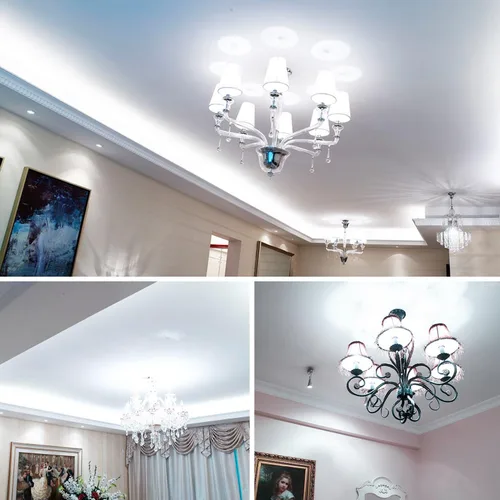 Miniatura 5 de gezee Bombilla LED para candelabro, no regulable, equivalente a 100 vatios, bombillas LED de vela de 12 W, luz blanca diurna 6000 K, 120 V, 1200