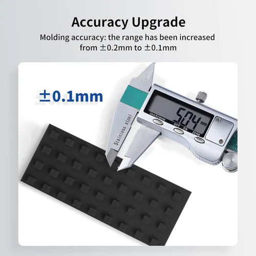 Miniatura 3 de ANYCUBIC - Resina de impresora 3D estándar actualizada, resina de curado UV rápido SLA de 405 nm, fotopolímero rápido y de alta precisión