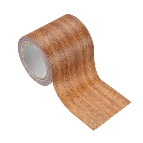PATIKIL Cinta de grano de madera de 2.2 pulgadas x 15 pies, cinta de reparación de textura de madera autoadhesiva con efecto de madera realista,