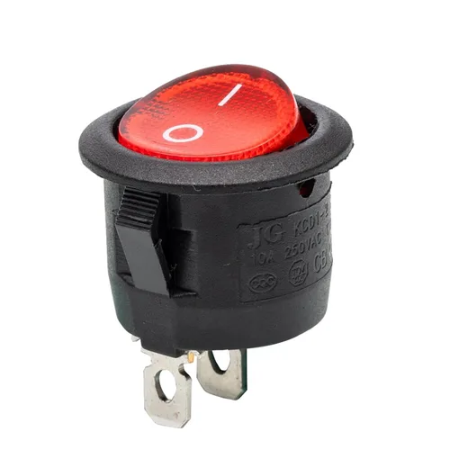 2 piezas de 2 pines se adaptan al interruptor de encendido o interruptor de luz para juguetes de automóvil para niños, botón de encendido de