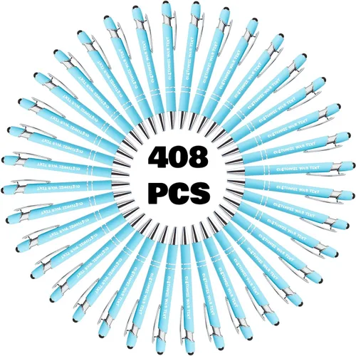 Miniatura 198 de AIFLM Bolígrafos personalizados con nombre a granel hasta 500 unidades de bolígrafos grabados gratis con tu nombre y texto para negocios