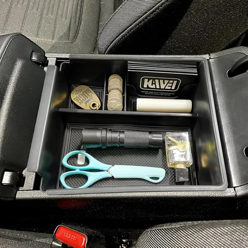 Miniatura 3 de HGWEI Organizador de Consola Central Compatible con Hyundai Tucson y Santa Cruz 2022-2024 y 2022-2026 Accesorios Interiores Bandeja Insertable