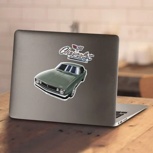 Miniatura 4 de Popfunk Camiseta clásica para coche Chevy Camaro 1967