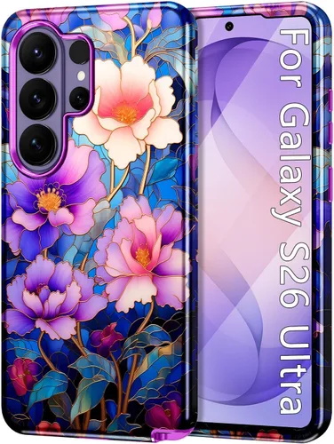 Miniatura 76 de Btscase para Samsung Galaxy S25, [Probado contra caídas de grado militar] Funda protectora de diseño de patrón de mármol, resistente, delgada