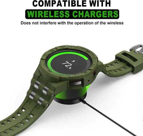 Miniatura 3 de Funda Compatible con Correa de Banda para Samsung Galaxy Watch 5 Pro con Estuche para Galaxy 5 Pro 45mm 2022 Hombre