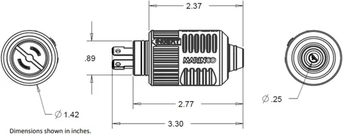 Miniatura 2 de Marinco Sistema de carga ConnectPro® de 2 cables / Downrigger / Trolling