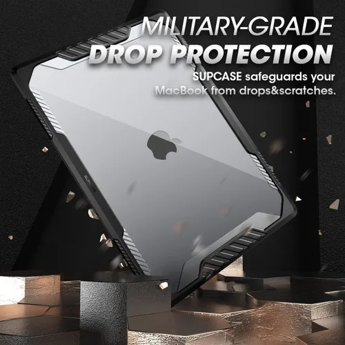 Miniatura 4 de SUPCASE para Funda MacBook Pro de 16 pulgadas 2024-2021 (Unicorn Beetle), M4/M3/M2/M1 Pro/Max A3403 A3186 A2991 A2780 A2485 Carcasa Protectora Negro