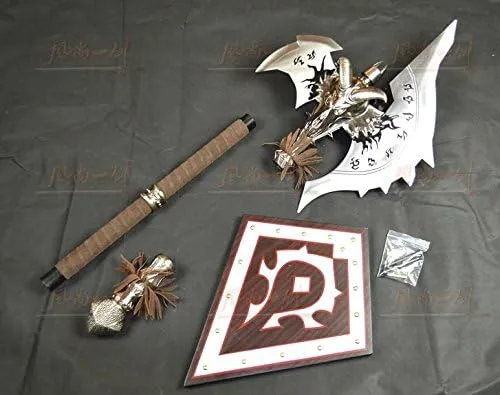 Miniatura 3 de S1704 Juego Wow FROSTMOURNE'S Sister Blade SHADOWMOURNE Hacha Hacha SHADOW'S Edge 43