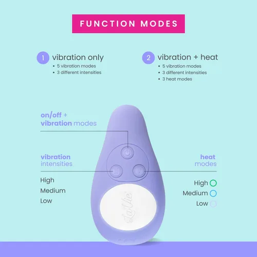 Miniatura 9 de LaVie Masajeador de Lactancia con Calor 3-en-1 Ajustable con Calor + Vibración para Amamantar, Lactancia, Extracción de Leche, Apoyo Esencial
