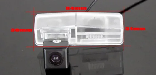 Miniatura 4 de Para Toyota RAV4 RAV 4 2013 ~ 2015 Cámara de visión trasera del coche Cámara de retroceso/enchufe directamente