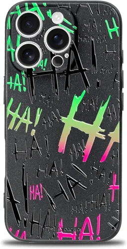 Miniatura 24 de SIMPLYMDRN Funda delgada para iPhone 13 Pro Max, diseño de Joker Haha, funda genial para hombres, cubierta de diseñador de villano superhéroe