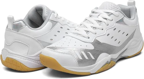 Miniatura 3 de LUPWEE Zapatos de pickleball para hombres y mujeres, zapatos de tenis ligeros para interiores y exteriores, para entrenamiento de cancha, raqueta