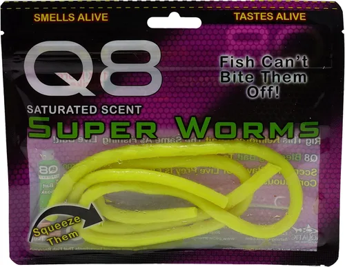 Miniatura 6 de Q8 Super Bait Super Worms Blanco perla