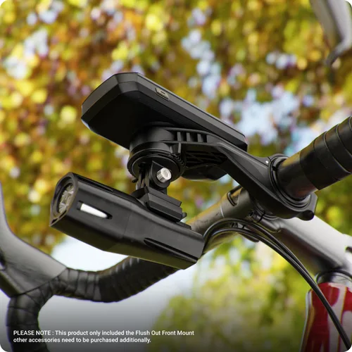 Miniatura 6 de TUSITA Montaje frontal empotrado compatible con Garmin Edge GPS Bike Computer, XOSS G/G+, adaptador de montaje de brida de fricción incluido