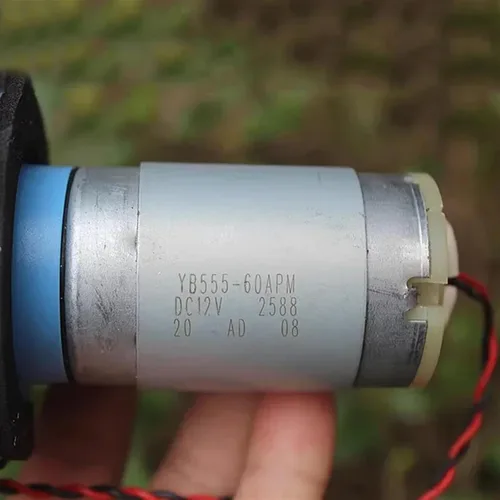 Miniatura 6 de DC 12V 15LPM Gran Flujo Alta Presión 555 Bomba de aire de vacío Bomba de diafragma de succión de presión negativa DIY Packer Inflador