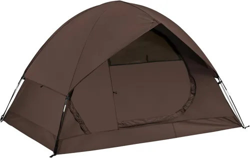 Miniatura 9 de Amplia tienda de campaña impermeable para 2/4 personas para 4 estaciones con gran sobretecho – Versátil tienda de campaña al aire libre