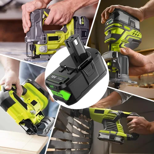 Miniatura 7 de Paquete de 2 baterías P108 de 18 V compatibles con Ryobi 18V ONE+ batería de repuesto P102 P103 P104 P105 P107 P109 P122 PBP002 PBP003 PBP004 PBP005