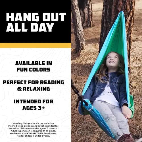 Miniatura 8 de Wise Owl Outfitters Hamaca de camping – Hamaca portátil de 500 libras con correas de árbol – viajes, mochileros, senderismo, equipo de campamento al