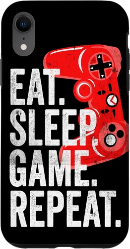 Miniatura 25 de Video Games Eat Sleep Game Funny Gamer Boys Teens Gift Case for iPhone 17