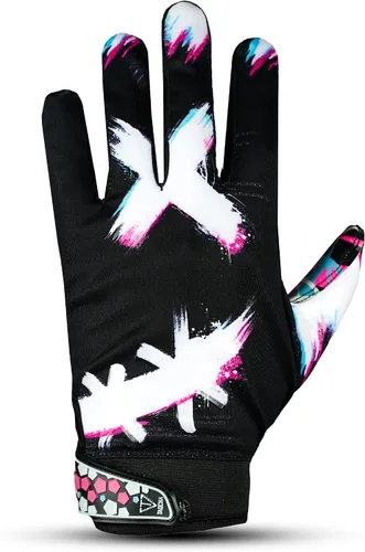Miniatura 4 de TAQCHA Football Gloves - Tacky Grip, Skin Tight Adult Receiver Gloves - Youth Football Gloves Pro Elite Super Sticky Performance