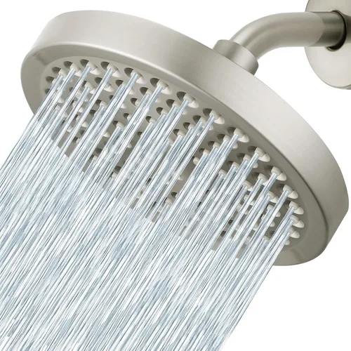 Miniatura 9 de Voolan Cabezal de ducha de lluvia de alta presión, aumento de presión de 6 pulgadas, ideal para reemplazar cabezales de ducha fijos de baño, fácil