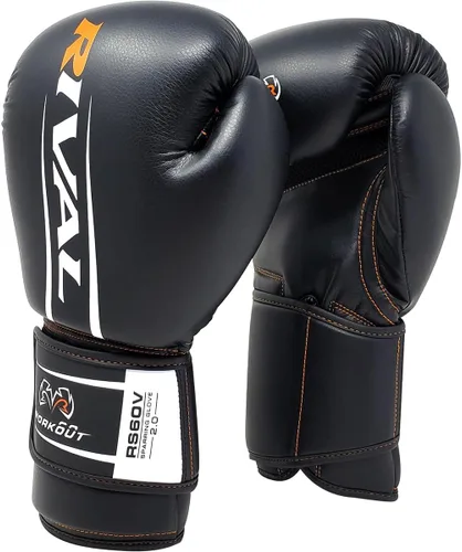 Miniatura 3 de Rival Boxing RS60V 2.0 Guantes de entrenamiento de boxeo, cierre de velcro - Superficie de golpeo más grande para máxima protección