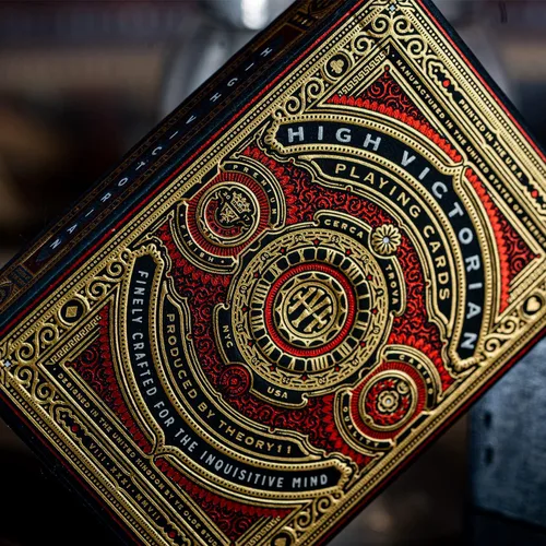Miniatura 2 de High Victorian - Baraja de cartas rojas