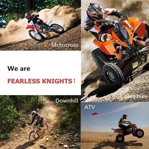 Miniatura 6 de Casco para adultos de 4 ruedas, casco de motocross DOT/FMVSS-218, cómodo y transpirable, casco completo para locomotoras utilizadas en todas