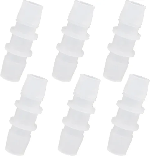Miniatura 12 de Accesorio de púa para manguera de plástico, conectores de tubería de 3/4" x 3/4", empalmador con púas reparador, adaptador de unión, 6 piezas
