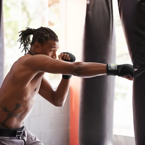 Miniatura 7 de Vendas de mano de boxeo para hombres y mujeres - Vendas rápidas de boxeo, guantes internos, vendas de mano para kickboxing, soporte para nudillos