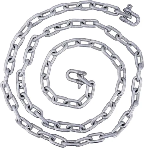 Miniatura 4 de Young Marine El kit de anclaje galvanizado estilo Fluke incluye anclaje galvanizado Fluke, cuerda, grilletes, cadena de 8 libras, 10 libras, 13